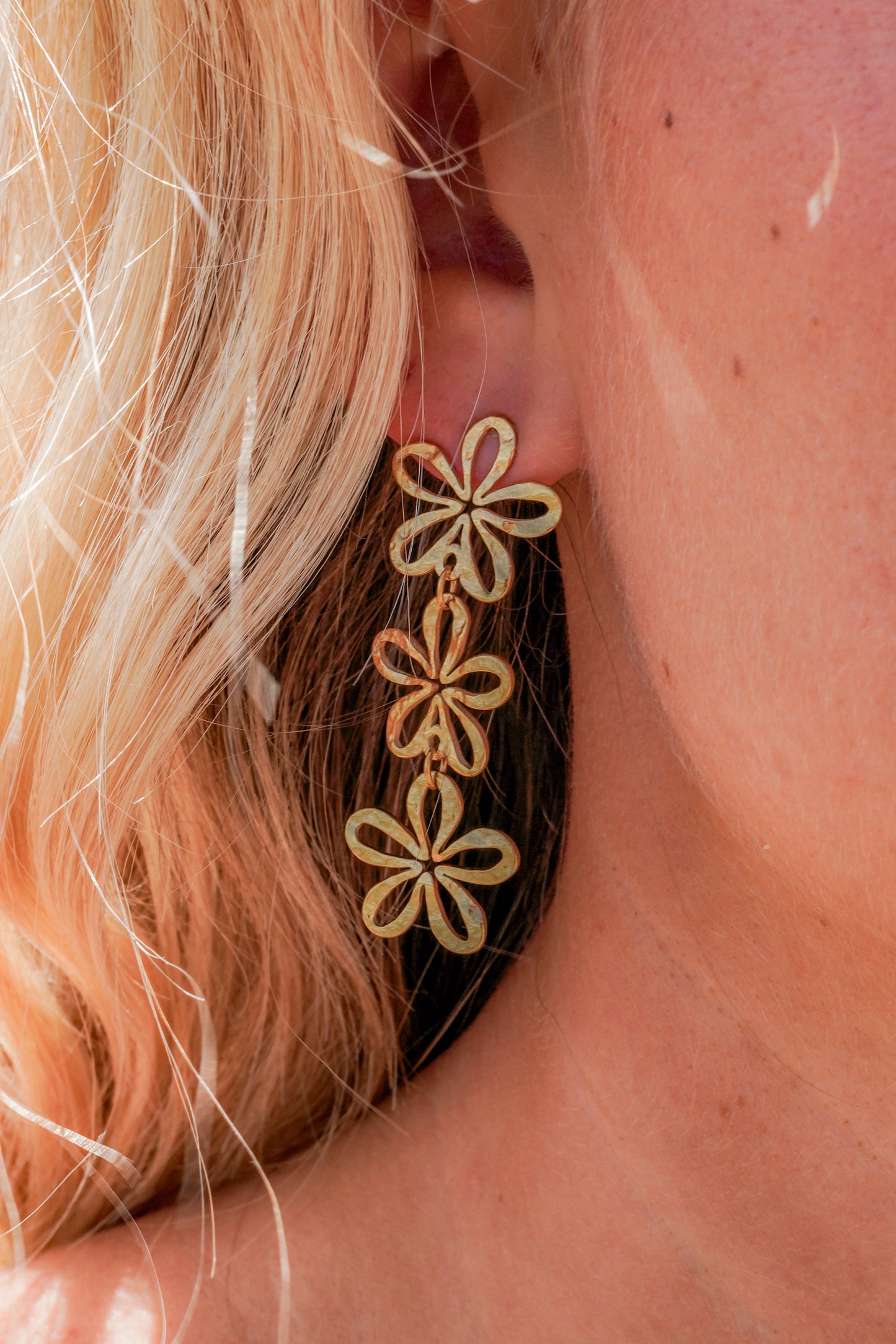Boucles d'oreilles Fleurs