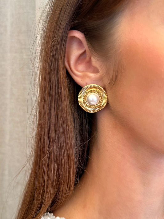 Boucles d'oreilles Perle