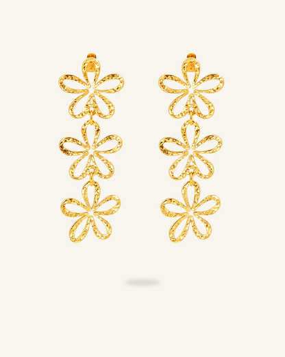 Boucles d'oreilles Fleurs